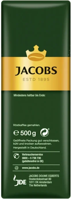 JACOBS Filterkaffee Krönung 6x500g Pulver-Kaffee Gemahlen Röstkaffee 1,5kg -Kaffeegenuss Verkaufsgeschäft 3727be2faf9dff5a6748260d68714306
