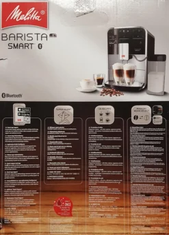 Melitta CAFFEO Barista T Smart F 83/0-102 Schwarz -Kaffeegenuss Verkaufsgeschäft 3b864442849efc9574d2e42e32ce4ca6