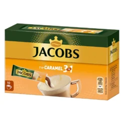 JACOBS 3in1 Typ Caramel Löslicher Kaffee 12er Pack 12 X 10 Getränke Sticks -Kaffeegenuss Verkaufsgeschäft 3c84ec938999d0a914130cc90fa98eb6