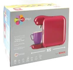 Bosch Tassimo Vivy2 Kapselmaschine TAS1401, Kompaktes Design, Vollautomatisch, Geeignet Für Alle Tassen - Pink 29 Bosch Tassimo Vivy2 Kapselmaschine TAS1401, Kompaktes Design, Vollautomatisch, Geeignet Für Alle Tassen - Pink -Kaffeegenuss Verkaufsgeschäft 3d3aa2855ae544c5644d3f4c1bbeb5a4