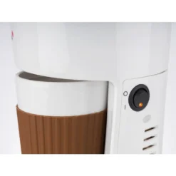 KORONA Kaffee To Go Kaffeemaschine Braun/Weiß Mit Becher -Kaffeegenuss Verkaufsgeschäft 3d806dc57aa91421af630a50a357d179