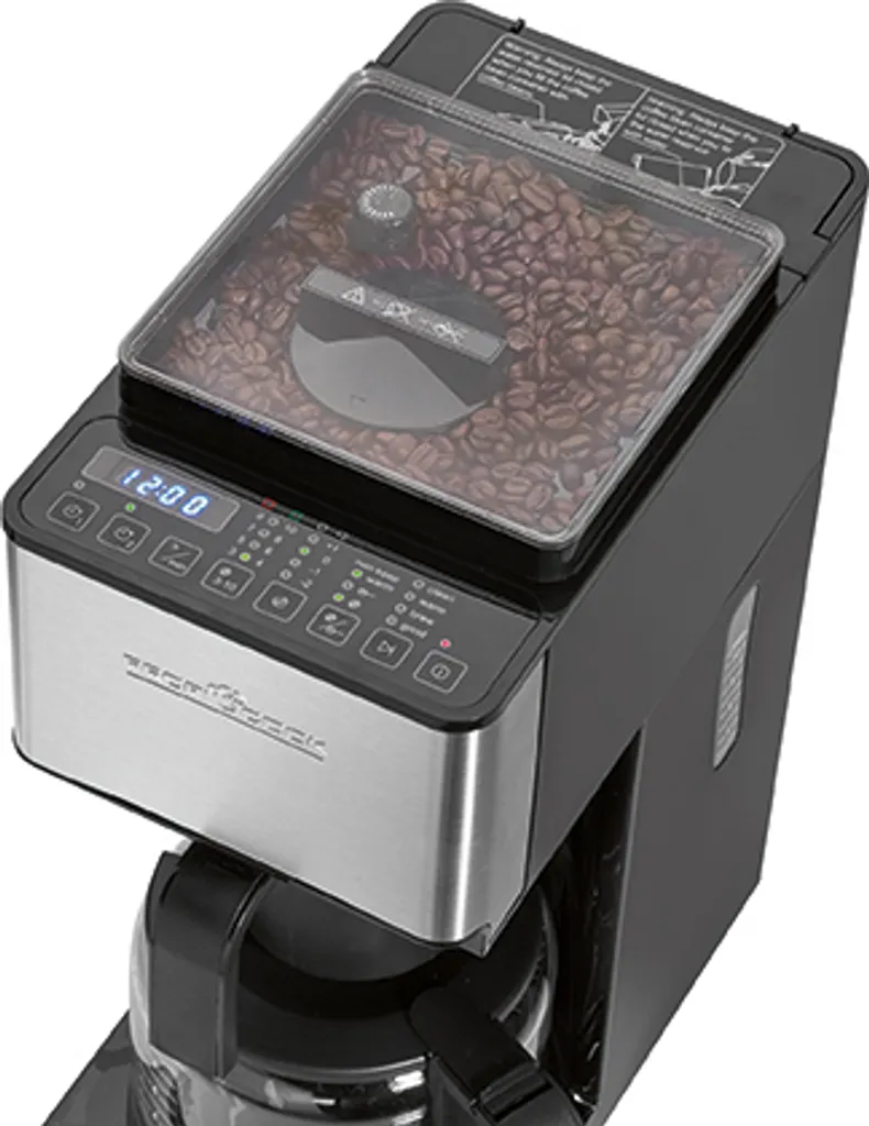 ProfiCook Kaffeeautomat Mit Mahlwerk PC-KA 1138 Edelstahl/schwarz Für 8-10 Tassen 3 ProfiCook Kaffeeautomat Mit Mahlwerk PC-KA 1138 Edelstahl/schwarz Für 8-10 Tassen – Bild 3