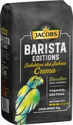 JACOBS Kaffeebohnen Barista Editions Crema Do Brasil 4 X 1 Kg Geröstete Bohnen -Kaffeegenuss Verkaufsgeschäft 3feebe9d350ccae56ab47f337bcef64b