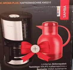Krups Kaffeemaschine KM321 ProAroma + Emsa Isolierkanne Samba -Kaffeegenuss Verkaufsgeschäft 418dfabd54fbac40ac7f0f1f9bdb2267