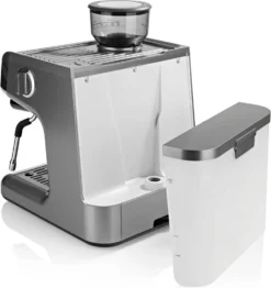 BEEM ESPRESSO-GRIND-PROFESSION Espresso-Siebträgermaschine Mit Mahlwerk - 15 Bar Espressomaschine Siebträger Maschine Barista Kaffee Mahlwerk Milchaufschäumer -Kaffeegenuss Verkaufsgeschäft 423a3bc13f816e789979627f995cc4dd