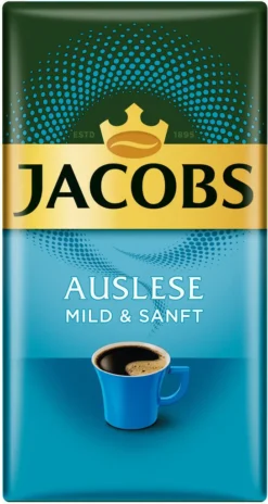 JACOBS Filterkaffee Auslese Mild & Sanft 6 X 500 G Kaffee Gemahlen + 1 Becher+ 1 Dose -Kaffeegenuss Verkaufsgeschäft 42b9381b6d751cd876ffd0148082543b
