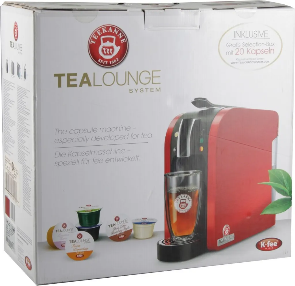 Teekanne Tealounge System Starter-Set Rot Neu 15 Teekanne Tealounge System Starter-Set Rot Neu – Bild 15