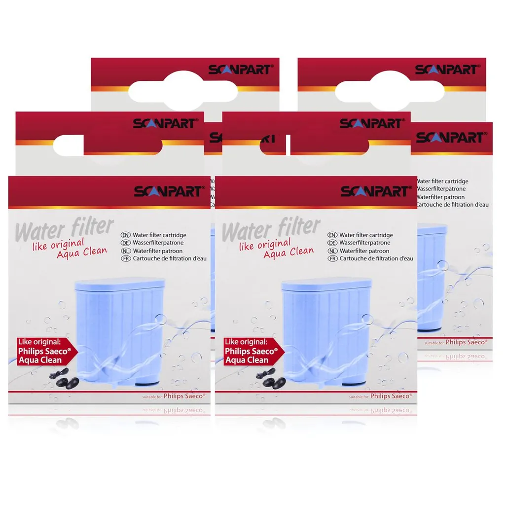 SCANPART Wasserfilter Alternative Zu Philips Saeco AquaClean (4er Pack) 1 SCANPART Wasserfilter Alternative Zu Philips Saeco AquaClean (4er Pack)