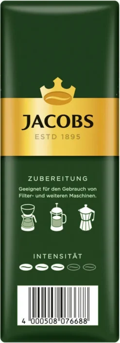 JACOBS Filterkaffee Krönung 6x500g Pulver-Kaffee Gemahlen Röstkaffee 1,5kg -Kaffeegenuss Verkaufsgeschäft 45b2843fca898933e64615e2b00189be