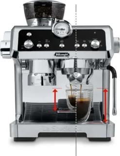 De'Longhi Delonghi EC 9355.M La Specialista Prestigio Siebträger-Espressomaschine Silber -Kaffeegenuss Verkaufsgeschäft 46e53e173467e823f2de6dd46dd612d8