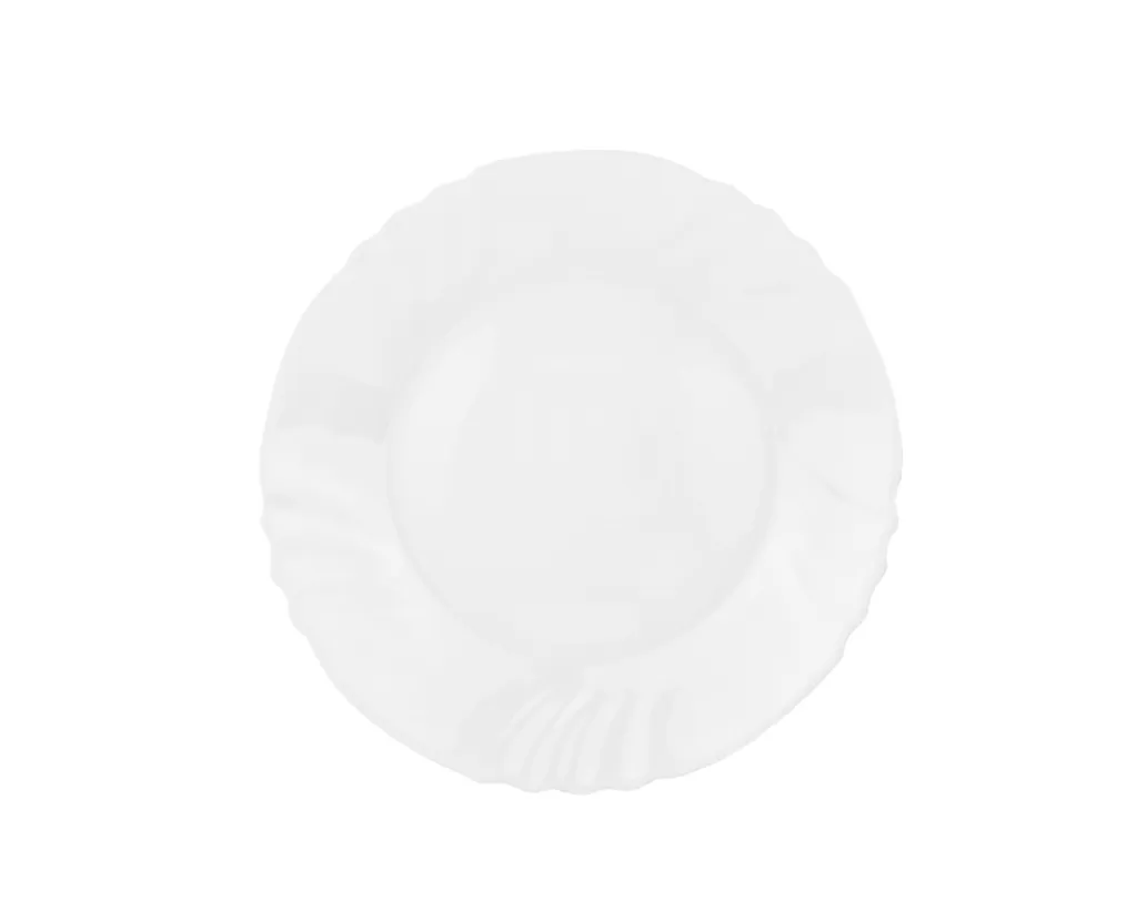 EBRO Kaffeeservice, 18tlg., Tassen + Dessertteller + Untertasse, Weiß, Opal-Hartglas 3 EBRO Kaffeeservice, 18tlg., Tassen + Dessertteller + Untertasse, Weiß, Opal-Hartglas – Bild 3