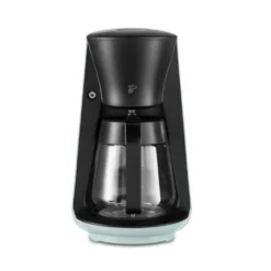 Tchibo Filterkaffeemaschine „Let’s Brew“, Für Bis Zu 10 Tassen Filterkaffee, 1,2L Aroma-Glaskaraffe, Edelstahl-Warmhalteplatte, Tropf-Stopp, Abschaltautomatik, Hellgrün -Kaffeegenuss Verkaufsgeschäft 4739c89991bf17208ca7500af939a160