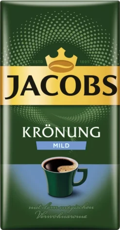 JACOBS Krönung Mild Filterkaffee 12 X 500 G Kaffee Gemahlen