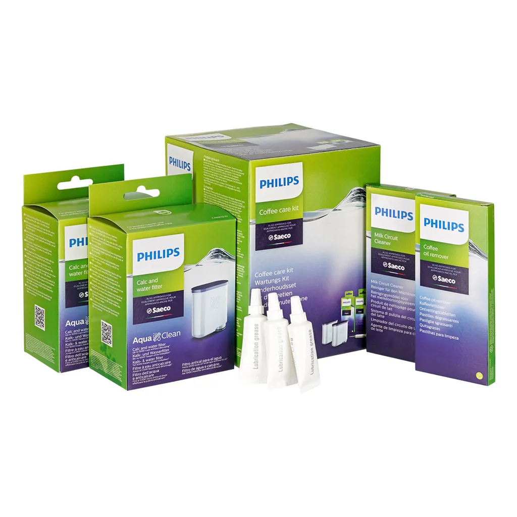 Philips Saeco Wartungskit CA6707/10 - Kaffeefettlöser, Wasserfilter (1er Pack) 7 Philips Saeco Wartungskit CA6707/10 - Kaffeefettlöser, Wasserfilter (1er Pack) – Bild 7