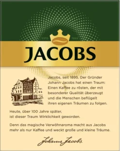 JACOBS Typ Cafe Crema Löslicher Kaffee 12 X 25 Sticks -Kaffeegenuss Verkaufsgeschäft 48dc000fb850ff937914b8e123769db0