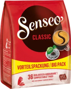 SENSEO Pads Classic UTZ 10 X 36 Getränke Pads Vorratspackung -Kaffeegenuss Verkaufsgeschäft 497f054c10c34204f679122a1adeedb6