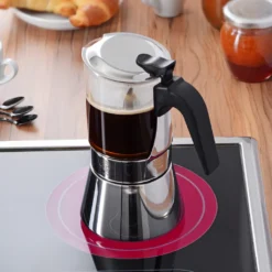 GRÄWE Espressokocher Mit Glaskanne, 6 Tassen -Kaffeegenuss Verkaufsgeschäft 4a30d54bd6ab30d2ab853225478620df 1