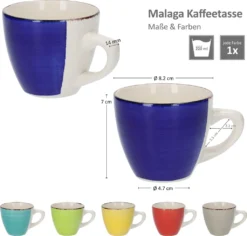 18tlg Kaffeeservice Malaga Kaffee Tee-Gedeck 6Pers Kaffeetassen Dessertteller Abstrakt Handbemalt 9 18tlg Kaffeeservice Malaga Kaffee Tee-Gedeck 6Pers Kaffeetassen Dessertteller Abstrakt Handbemalt -Kaffeegenuss Verkaufsgeschäft 4a8ff27a7143646c28d21a19b3f04755