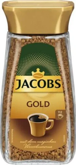 Jacobs Gold | Löslicher Kaffee | 200g-Glas -Kaffeegenuss Verkaufsgeschäft 4c9a7838408ff7a71dea84918f577bc3