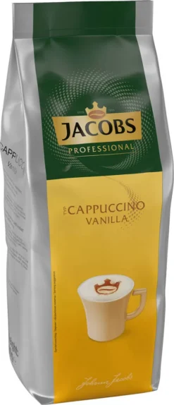 JACOBS Professional Löskaffee Typ Cappuccino Vanilla 10 X 1 Kg Löslicher Kaffee -Kaffeegenuss Verkaufsgeschäft 4d3323519a1aa6045b69179271974f6d