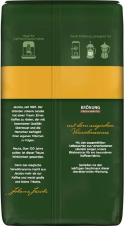 JACOBS Kaffeebohnen Krönung Crema Kräftig 3 Kg Geröstete Ganze Bohnen + 1 Jacobs Barista Becher + 1 Dose 14 JACOBS Kaffeebohnen Krönung Crema Kräftig 3 Kg Geröstete Ganze Bohnen + 1 Jacobs Barista Becher + 1 Dose -Kaffeegenuss Verkaufsgeschäft 4d508ba7fc143066fb56757abdde1bae
