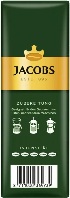 JACOBS Krönung Kräftig Filterkaffee 12 X 500 G Kaffee Gemahlen -Kaffeegenuss Verkaufsgeschäft 4e256168d9e533d7c52cf2691632bb42