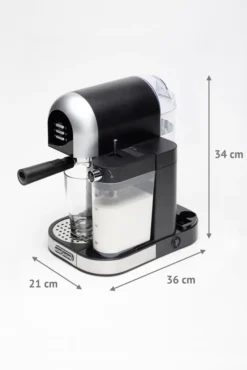 BOB HOME Kaffeecenter LATTESSA | Espressomaschine Mit Integriertem Milchaufschäumer | Kaffeespeziealitäten Auf Knopfdruck -Kaffeegenuss Verkaufsgeschäft 4ea4689828909db1985cf8aff2a3571c
