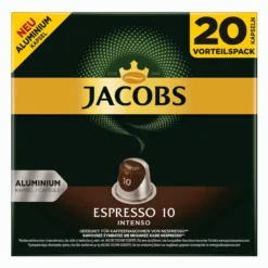 JACOBS Espresso 10 Intenso 200 Nespresso®* Kompatible Kaffeekapseln 11 JACOBS Espresso 10 Intenso 200 Nespresso®* Kompatible Kaffeekapseln -Kaffeegenuss Verkaufsgeschäft 4ee0f35e4dc4691fd900ede36b93ed27