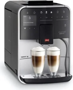 Melitta Caffeo Barista T Smart F831-101 Kaffeevollautomat, Smartphone-Steuerung, Silber -Kaffeegenuss Verkaufsgeschäft 4f7b0b44746a74a1694237b2a0fe4181