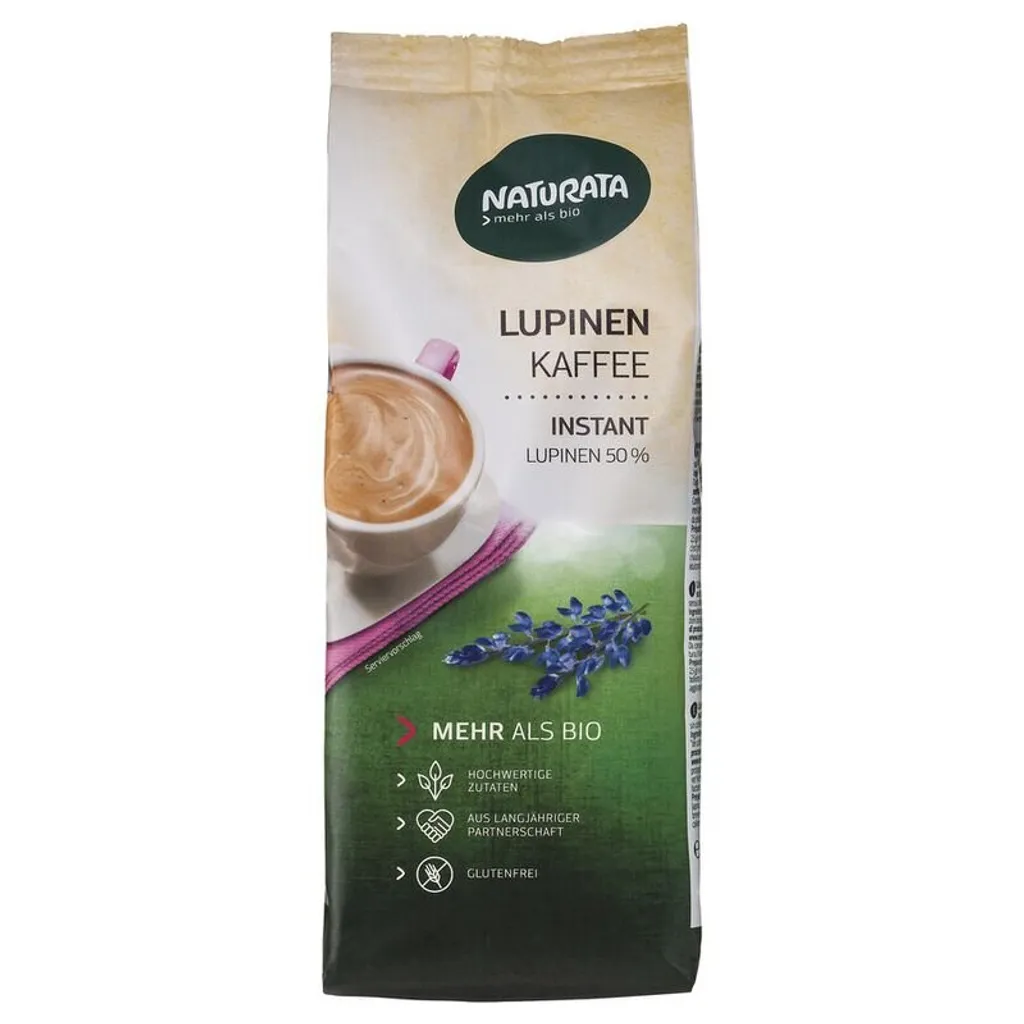 Naturata Lupinenkaffee Instant Nachfüllbeutel 200g 1 Naturata Lupinenkaffee Instant Nachfüllbeutel 200g