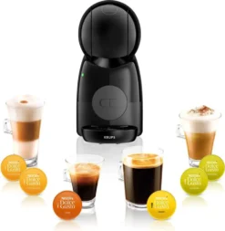 Krups NESCAFÉ® Dolce Gusto® Piccolo XS KP1A3B - Manuelle Kaffeemaschine - Schwarz -Kaffeegenuss Verkaufsgeschäft 50a3557499ac885ac8c7d9ab0d352156