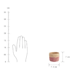 BUTLERS ISALO 4-tlg. Korbset Handgefertigt Aus Raffia -Kaffeegenuss Verkaufsgeschäft 51a275bb1d6a31135cf3f55e8072a988