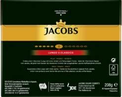 Jacobs Lungo 6 Classico XXL-Pack | 40 Nespresso® Komp. Kapseln -Kaffeegenuss Verkaufsgeschäft 51fd7e886c5334ca4c699a1d395a45b0