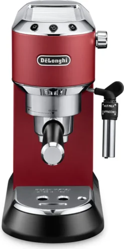De'Longhi DeLonghi EC685.R Dedica Style Siebträger Espressomaschine Rot -Kaffeegenuss Verkaufsgeschäft 53c8d6783549e1c77718a189e708b0a4