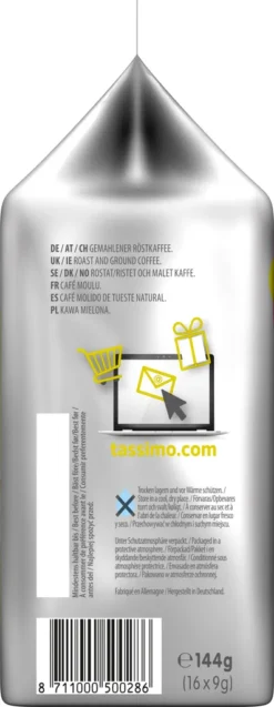 Tassimo Jacobs Krönung XL | 16 T Discs, Kaffeekapseln -Kaffeegenuss Verkaufsgeschäft 5445d26b8eeb534958b26853f6d94e35