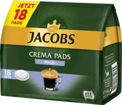 Jacobs Crema Pads Mild | 18 Senseo Kompatible Kaffeepads 118 G 6 Jacobs Crema Pads Mild | 18 Senseo Kompatible Kaffeepads 118 G -Kaffeegenuss Verkaufsgeschäft 54b7aae3577b84bc7a9a7ccbbef8da74