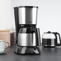 Kaffeemaschine Filter Kaffeemaschine 10 Tassen Thermoskanne Edelstahl Glaskanne -Kaffeegenuss Verkaufsgeschäft 5545f06bbca06a7f92a00e88decc509e