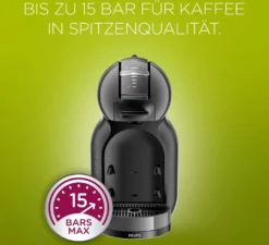 Krups Mini Me, Freistehend, Schwarz 39 Krups Mini Me, Freistehend, Schwarz -Kaffeegenuss Verkaufsgeschäft 567daf30f73b6a4b06e0d829816dacdd
