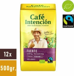 Café Intención Ecológico Fuerte | Fairtrade | Gemahlen | 500g -Kaffeegenuss Verkaufsgeschäft 5716b460bbb6a22097643994ddb6d20f