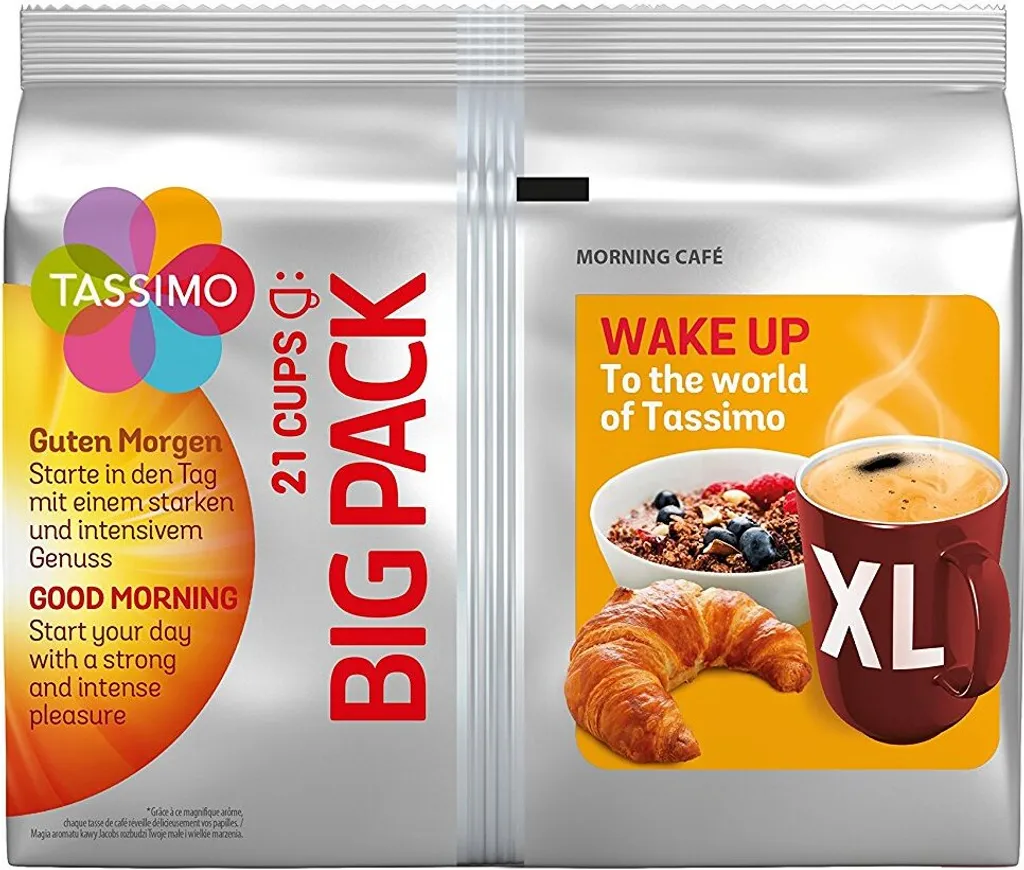 TASSIMO Morning Café XL 5er Pack T Discs Kaffee Kapseln 5 X 21 Getränke Big Pack 3 TASSIMO Morning Café XL 5er Pack T Discs Kaffee Kapseln 5 X 21 Getränke Big Pack – Bild 3