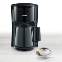 SEVERIN Kaffeemaschine KA 9250 Schwarz -Kaffeegenuss Verkaufsgeschäft 59208fd440fea41ee4373f9c9886bd0c