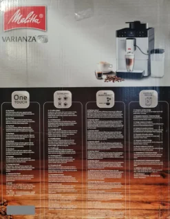 Melitta Caffeo Varianza CSP F570-101 Kaffeevollautomat Mit Milchbehälter, One Touch Funktion - Silber -Kaffeegenuss Verkaufsgeschäft 5b6d1bec93ae2c63f7510740250b5fc3