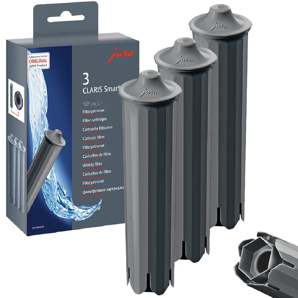Jura Claris Smart 3x Filter Espressomaschine Grau 71794 Jura Z8, Jura Z6, Jura J6/J600, Jura S8/S80, Jura E8/E80/E800, Jura E6/E60/E600, Jura D6/D60/D600 1 Jura Claris Smart 3x Filter Espressomaschine Grau 71794 Jura Z8, Jura Z6, Jura J6/J600, Jura S8/S80, Jura E8/E80/E800, Jura E6/E60/E600, Jura D6/D60/D600