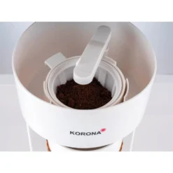 KORONA Kaffee To Go Kaffeemaschine Braun/Weiß Mit Becher -Kaffeegenuss Verkaufsgeschäft 5d2d4f6528392782a6b4afdc342c5f1c