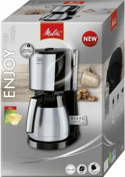 MELITTA Kaffeeautomat 1017-08 10Tassen Thermokanne 1000Watt Schwarz -Kaffeegenuss Verkaufsgeschäft 5e813a12da271944e052a0d5ed7ebf2b