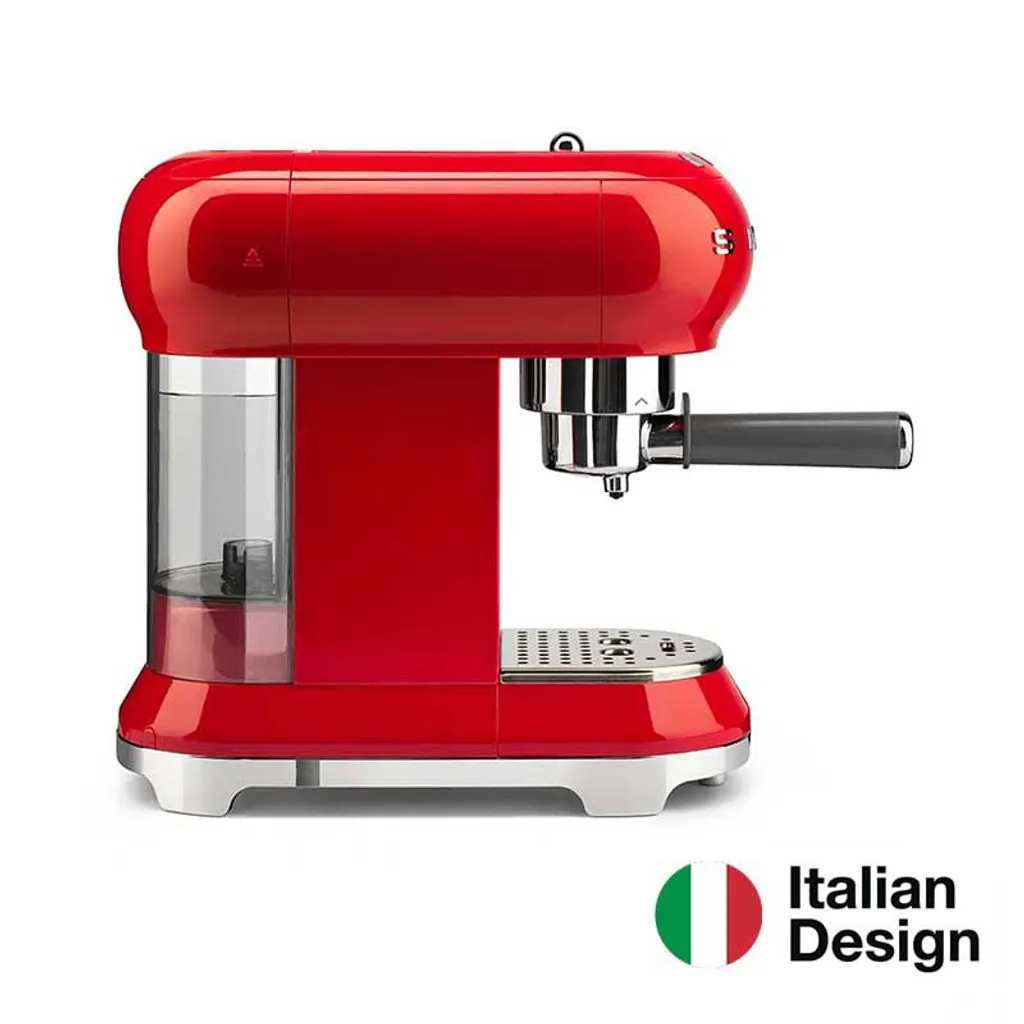 SMEG Espresso Kaffeemaschine Rot ECF01RDEU 12 SMEG Espresso Kaffeemaschine Rot ECF01RDEU – Bild 12