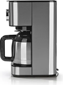 BEEM FRESH-AROMA-SWITCH Filterkaffeemaschine - Thermo Edelstahl 1 L Thermoskanne Bedienrad 24h-Timer 800 W Für 4-8 Tassen Kaffeemaschine Timer -Kaffeegenuss Verkaufsgeschäft 60ae81fc0abf6931dd11e851850a57ee