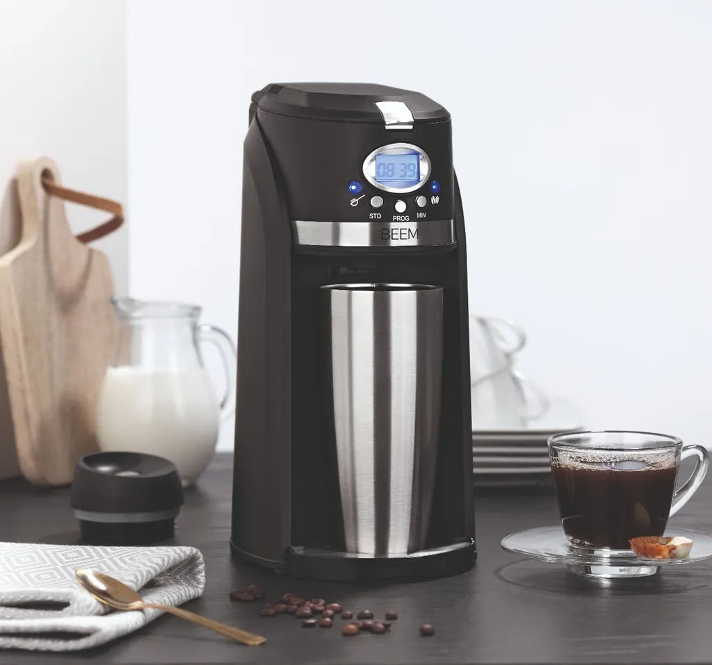 Kaffeemaschine Mahlwerk Filterkaffeemaschine To Go Isolierbecher Timer Display 14 Kaffeemaschine Mahlwerk Filterkaffeemaschine To Go Isolierbecher Timer Display – Bild 14