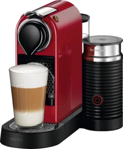 Krups XN7615.19 Nespresso Citiz & Milk Kaffeekapselmaschine (1260 Watt, Wassertankkapazität: 1l, Pumpendruck: 19 Bar) Rot 14 Krups XN7615.19 Nespresso Citiz & Milk Kaffeekapselmaschine (1260 Watt, Wassertankkapazität: 1l, Pumpendruck: 19 Bar) Rot -Kaffeegenuss Verkaufsgeschäft 61dd1163f0fb7b53d2979440590d789f
