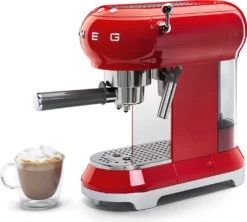 SMEG Espresso Kaffeemaschine Rot ECF01RDEU 17 SMEG Espresso Kaffeemaschine Rot ECF01RDEU -Kaffeegenuss Verkaufsgeschäft 62a65ec1652c9b51d541d5b4f2256d12
